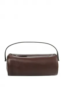 Клатч на молнии THE ROW, коричневый