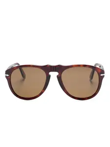 Солнцезащитные очки PO0649 Persol, коричневый