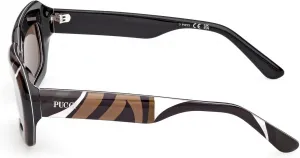 Женские квадратные солнцезащитные очки Pucci, 99e Animal/Texture