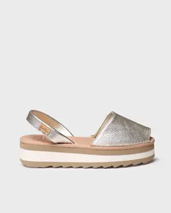 Женские кожаные сандалии Menorcan Toni Pons, золото