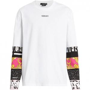 VERSACE Свитер мужской белый