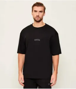 Футболка Dadsu oversize fit Hugo, черный