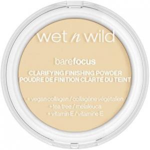 Осветляющая и завершающая пудра Wet N Wild Bare Focus с гиалуроновой кислотой и витамином Е для светлых тонов кожи, Wet 'N' Wild