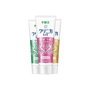 Набор зубной пасты с высокоактивными ферментами для очистки и свежести дыхания 130г*3 LION