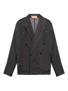 Двубортный пиджак J-Keysery DIESEL, черный