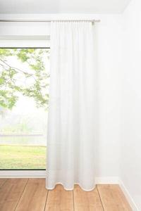 Штора Ondeco mit Schlaufen Gepunktet, 135x300x1 см, белый