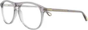 Солнцезащитные очки Chloé CH 0010 O- 002 Серые/Прозрачные Chloe, Grey Grey Transparent-ch0010o-30009865-002