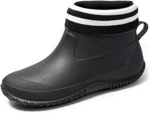 Резиновые сапоги, Нескользящие и удобные, резиновые сапоги для женщин, мужские резиновые сапоги, водонепроницаемые Generic, B-Cotton