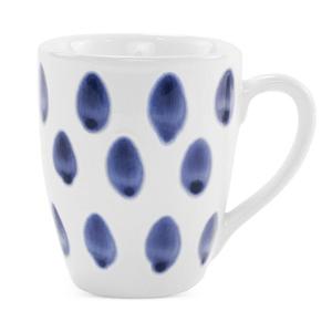 VIETRI Санторини Кружка в горошек, синий