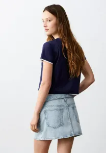 Подростковая юбка а-силуэта Mango Kids, Blue