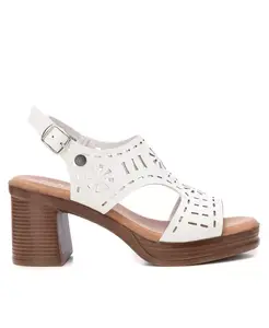 Женские модные босоножки на каблуке Refresh By Xti, белый