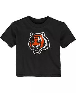 Черная футболка с логотипом Cincinnati Bengals Primary для мальчиков и девочек Outerstuff
