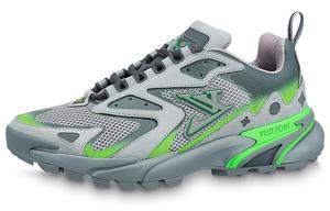 Кроссовки мужские Louis Vuitton Runner Tatic Lifestyle, серый / зеленый