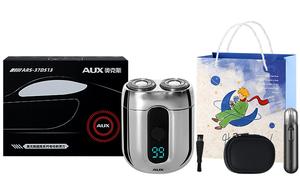 Вращающаяся бритва ARS 37DS13 для влажного и сухого бритья, полностью водонепроницаемая, портативная AUX