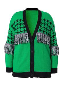 Спортивная куртка Angel of Style Strickjacke, зеленый