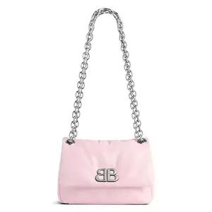 Маленькая сумка Monaco Balenciaga, розовый