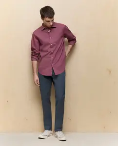 Мужские брюки пять карманов slim bi-stretch Easy Wear, антрацит