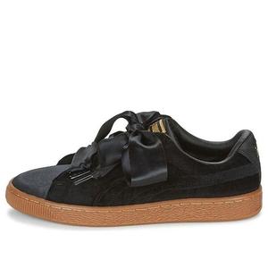 Кроссовки basket heart vs wns black Puma, черный