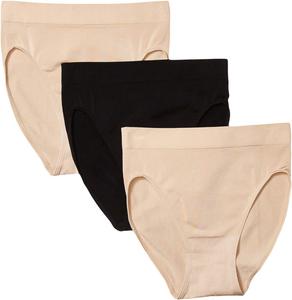 Набор трусов B-Smooth Hi-Cut Wacoal, цвет Sand/Sand/Black