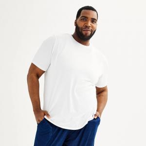 Супермягкая пижамная рубашка с круглым вырезом Big & Tall Sonoma Goods For Life, белый