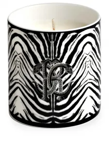 Ароматическая свеча Black Zebra (270 г) Roberto Cavalli Home, черный