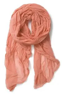 COLLEZIONE ALESSANDRO модный шарф "Уни", летний, легкий и свободный, цвет Rose