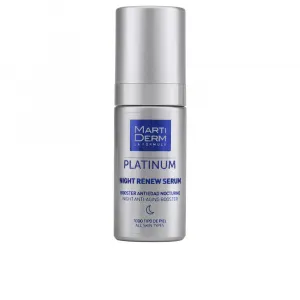 Сыворотка для лица Platinum night renew serum Martiderm, 30 мл.
