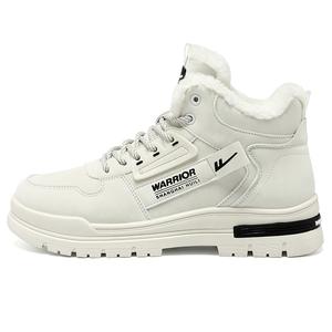 Короткий ботинок Martin мужской WARRIOR, белый (fleece-lined)