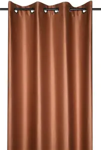 Штора STOF 140x260 оранжевая Stof