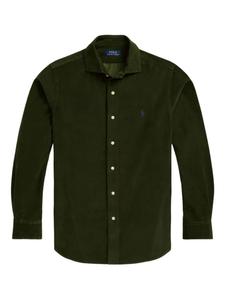Рубашка из вельвета на пуговицах Polo Ralph Lauren, зеленый