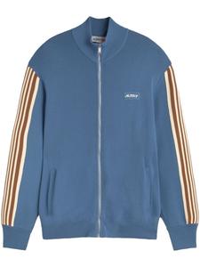 Autry джемпер с застежкой-молнией и полосками, синий