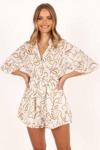 Женский комбинезон Келли Petal and Pup, White/beige