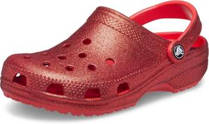 Унисекс сабо Crocs Classic с блестками, Flame