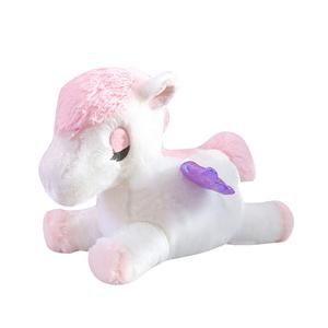Плюшевая радужная пегас реалистичная пони кукла плюшевая кукла высота 35см/45см Barbne, розовый