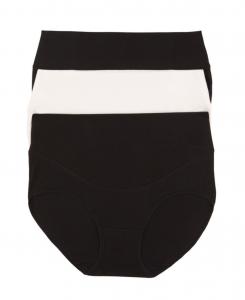 Женские корректирующие трусики из хлопка пима, комплект из 3 штук Felina, Tuxedo