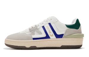 Низкие кеды для скейтбординга унисекс бело-серо-синие Feiyue