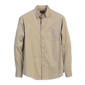 Gioberti Мужская повседневная твиловая оксфордская рубашка из 100% хлопка с длинными рукавами, цвет Khaki