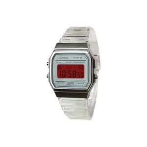 CASIO Часы Quartz Movement Resin Strap Watch Unisex White Dial