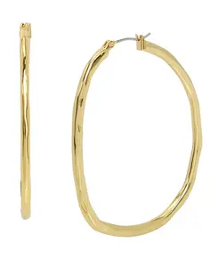 Золотые скульптурные серьги-кольца Robert Lee Morris Soho, gold