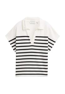 Толстовка с отложным воротником Tom Tailor, белый