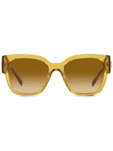 Солнцезащитные очки в квадратной оправе Versace Eyewear, желтый