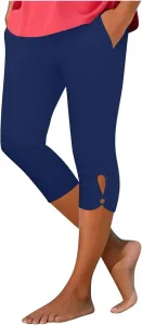 Женские капри леггинсы для йоги и тренировок, лето 2026