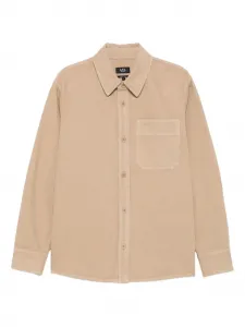 Куртка с карманами на пуговицах A.P.C., нейтральный