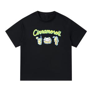 Футболка Unisex CINNAMOROLL Yugui Dog Sanrio, черный