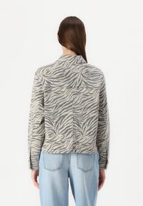 Летняя куртка JXSARAH ZEBRA OVERSHIRT JJXX, черный