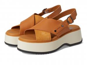 Туфли SOREL Dayspring Crisscross Sandals, Canyon Gold/Black