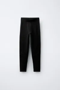 Термолеггинсы из коллекции ski Zara, черный