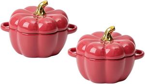 Набор мисок FYUEROPA в форме тыквы, красный