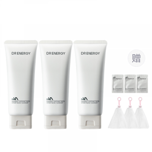 Очищающее молочко для лица Amine Skin New Qu: успокаивающее, увлажняющее, регулирующее выработку кожного сала, 100 г/100 г*2/100 г*3 Dr Energy, new upgraded packaging 100g*3+free foaming nets*3+light-sensing essence 1g*3