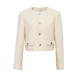 Пиджак короткий Deep Breath с длинными рукавами, розовый